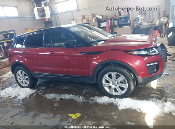 SALVP2RX7KH329773 2019 LAND ROVER RANGE ROVER EVOQUE Red Rear interior view