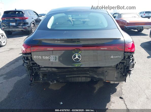 W1KCG4EB5NA001047 2022 MERCEDES-BENZ EQS 580 Black Вид спереду