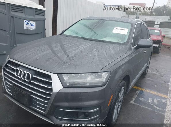 WA1LHAF75KD024767 2019 AUDI Q7 Gray Դիմացի տեսք