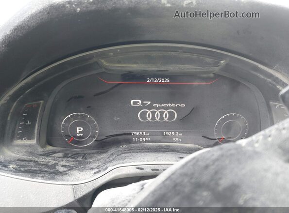 WA1LHAF75KD024767 2019 AUDI Q7 Gray Հետևի նստատեղերի տեսք