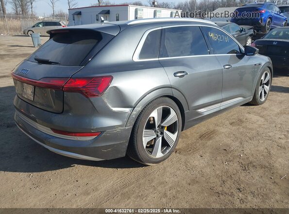 WA1VAAGE1KB006854 2019 AUDI E-TRON Gray Задня права чверть