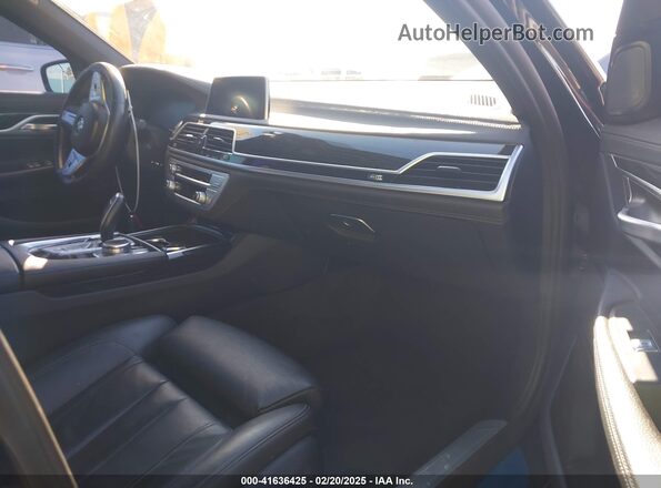 WBA7T2C06NCJ31319 2022 BMW 7 SERIES Dark Blue Вид салону спереду
