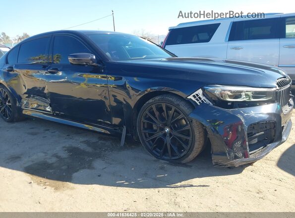 WBA7T2C06NCJ31319 2022 BMW 7 SERIES Dark Blue Вид спереду