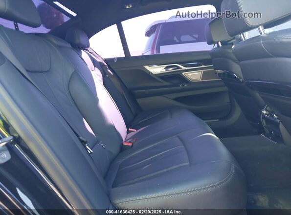 WBA7T2C06NCJ31319 2022 BMW 7 SERIES Dark Blue Вид наклейки з VIN-кодом