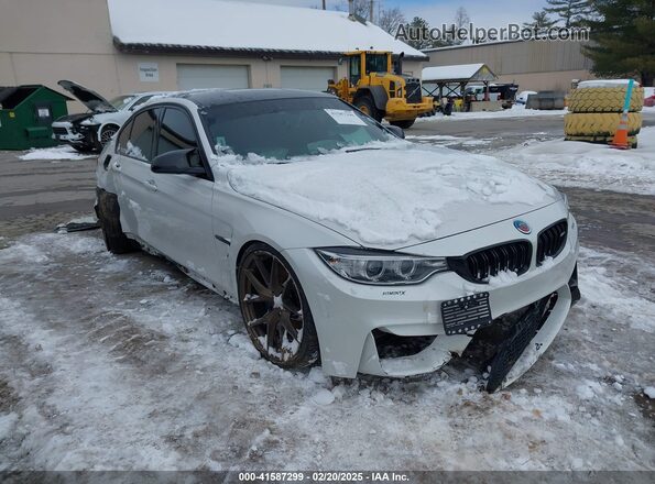 WBS8M9C59G5D31302 2016 BMW M3 White Vista frontal