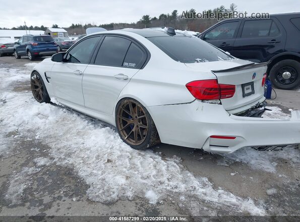 WBS8M9C59G5D31302 2016 BMW M3 White Trasero izquierdo