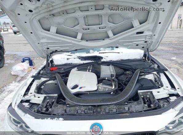 WBS8M9C59G5D31302 2016 BMW M3 White Vista trasera