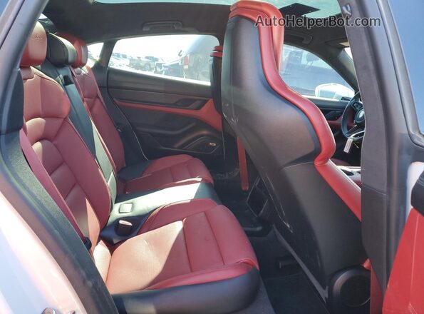 WP0AC2Y10LSA71067 2020 PORSCHE TAYCAN White Rear seats view
