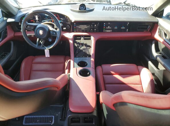 WP0AC2Y10LSA71067 2020 PORSCHE TAYCAN White Dashboard view