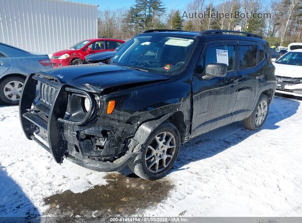 ZACNJBAB9LPL53069 2020 JEEP RENEGADE Black Передня ліва чверть