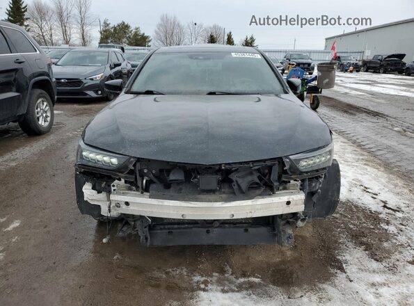 19UUB3F64KA801568 2019 ACURA TLX Black წინა ხედი