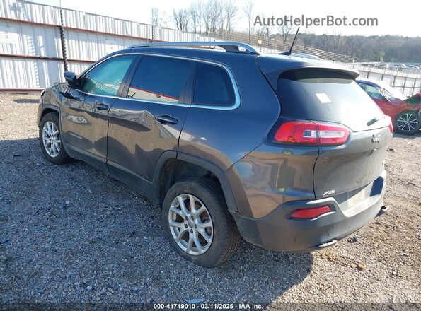 1C4PJLLB8JD597015 2018 JEEP CHEROKEE LATITUDE PL Gray Rear left