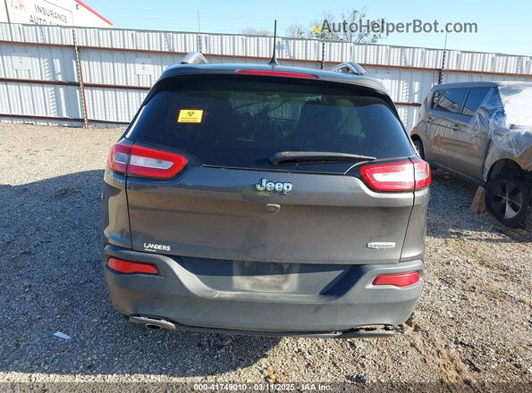 1C4PJLLB8JD597015 2018 JEEP CHEROKEE LATITUDE PL Gray 