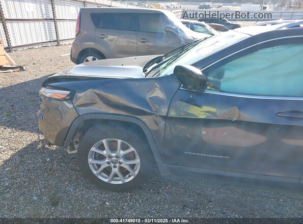 1C4PJLLB8JD597015 2018 JEEP CHEROKEE LATITUDE PL Gray 
