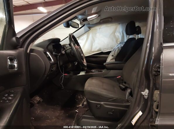 1C4RDJAG4JC291812 2018 DODGE DURANGO Gray Front interior view