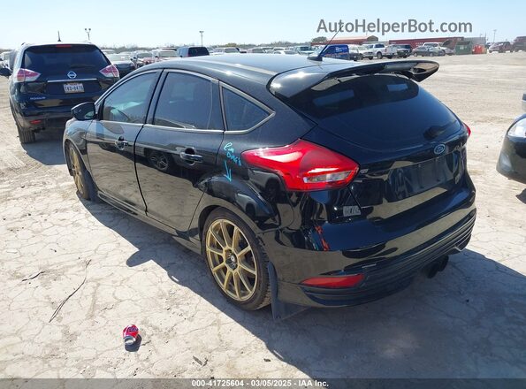 1FADP3L92JL220352 2018 FORD FOCUS ST Black Trasero izquierdo