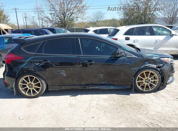 1FADP3L92JL220352 2018 FORD FOCUS ST Black Vista interior trasera