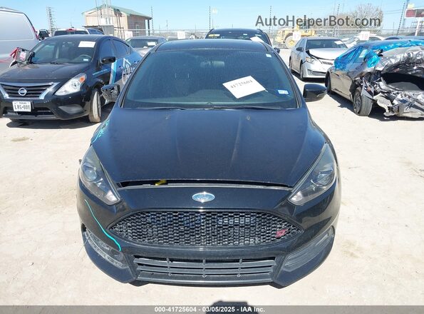 1FADP3L92JL220352 2018 FORD FOCUS ST Black Vista del cuadro de instrumentos