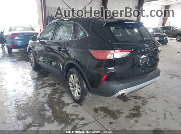 1FMCU0F6XMUA77921 2021 FORD ESCAPE Black Հետևի ձախ
