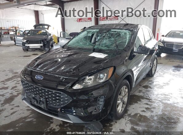 1FMCU0F6XMUA77921 2021 FORD ESCAPE Black Դիմացի տեսք