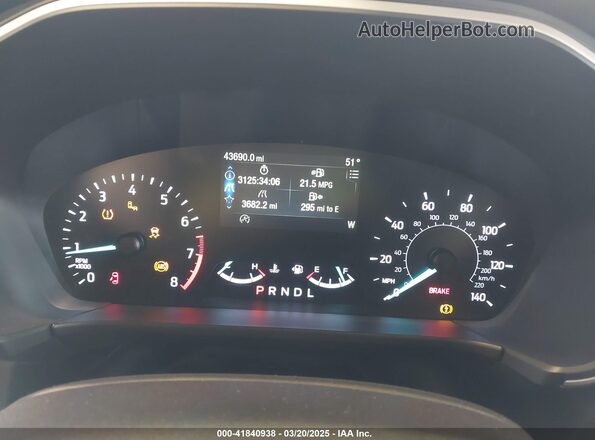 1FMCU9G69LUB14815 2020 FORD ESCAPE White უკანა სავარძლების ხედი