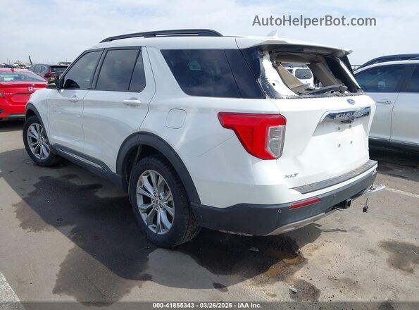 1FMSK8DH3LGA81469 2020 FORD FORD EXPLORER White Հետևի ձախ