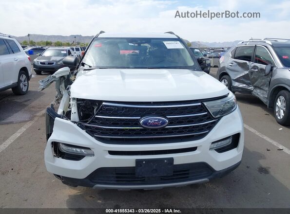1FMSK8DH3LGA81469 2020 FORD FORD EXPLORER White Առջևի վահանակի տեսք