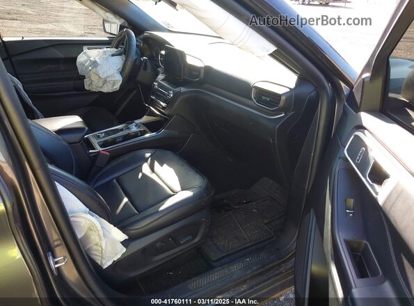 1FMSK8DH6LGA64469 2020 FORD FORD EXPLORER Gray Widok wnętrza z przodu