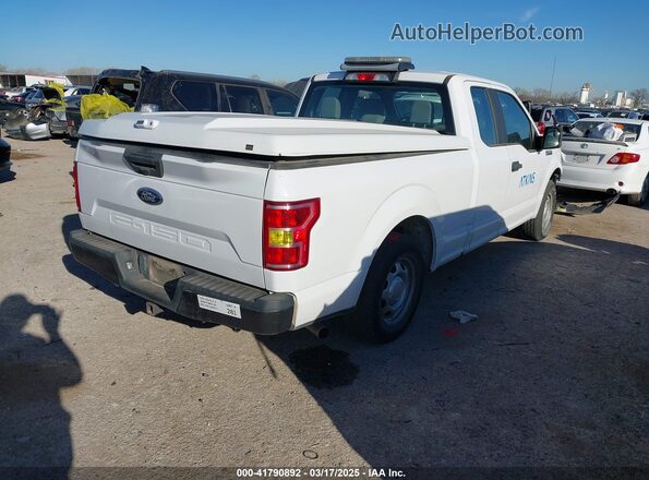 1FTEX1CB9JKF21311 2018 FORD F150 White Tył prawy