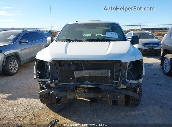 1FTEX1CB9JKF21311 2018 FORD F150 White Widok wnętrza z tyłu