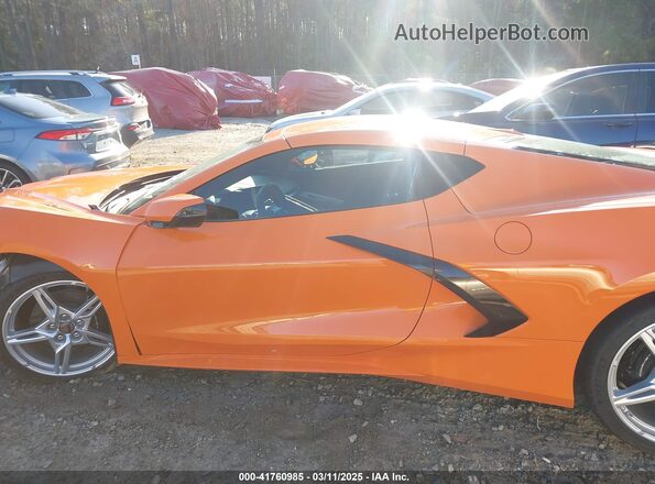 1G1YA2D46R5118118 2024 CHEVROLET CORVETTE Orange Панорамний вид салону 360°