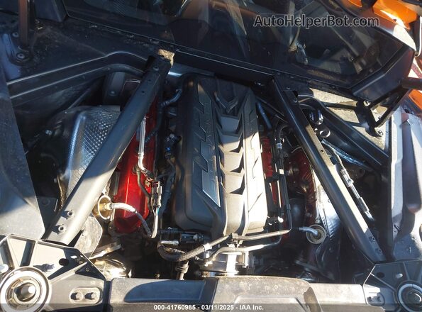 1G1YA2D46R5118118 2024 CHEVROLET CORVETTE Orange Вид ззаду