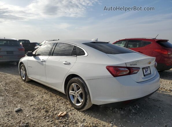 1G1ZD5ST3NF184542 2022 CHEVROLET MALIBU White Trasero izquierdo