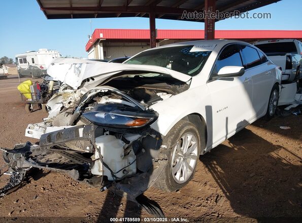 1G1ZD5ST9LF026073 2020 CHEVROLET MALIBU White Առջևի ձախ երեք քառորդ տեսարան
