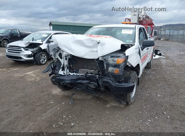 1GCRAAEK2PZ120165 2023 CHEVROLET SILVERADO Белый Вид спереди