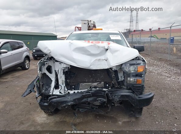1GCRAAEK2PZ120165 2023 CHEVROLET SILVERADO Белый Вид щитка приборов