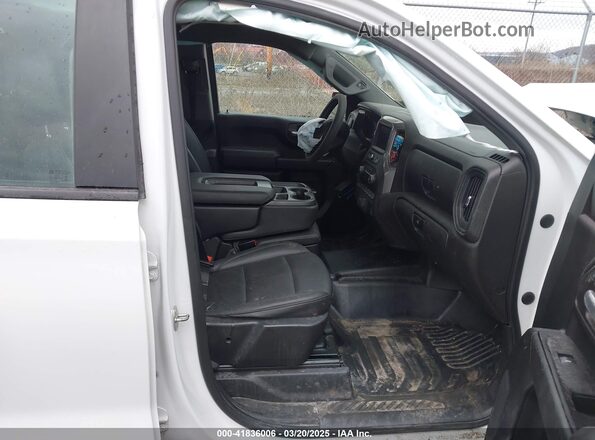 1GCRAAEK2PZ120165 2023 CHEVROLET SILVERADO Белый Вид салона спереди