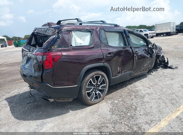 1GKKNRL49MZ176208 2021 GMC ACADIA Brown Հետևի աջ