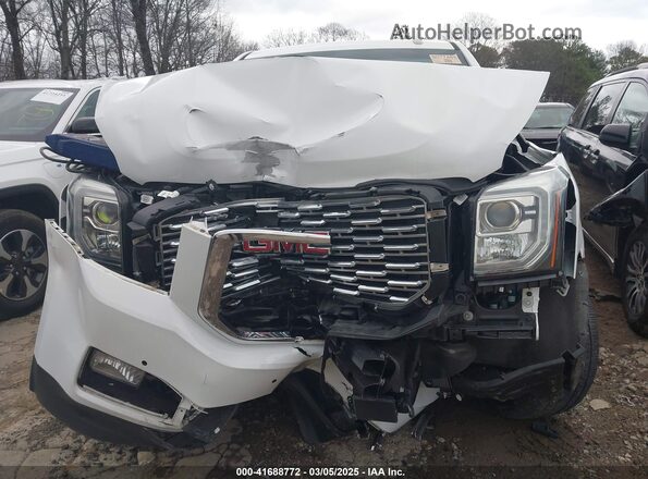 1GKS1CKJ8KR361444 2019 GMC YUKON White ხელსაწყოთა პანელის ხედი