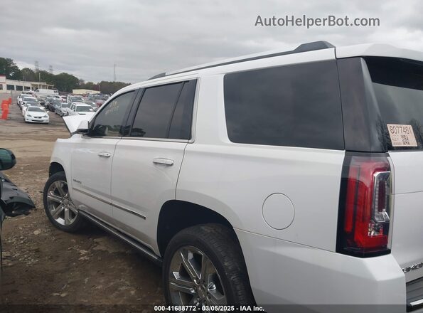 1GKS1CKJ8KR361444 2019 GMC YUKON White სალონის 360-გრადუსიანი ხედი