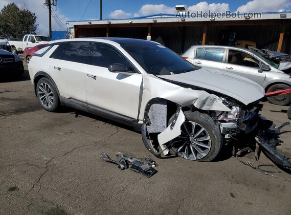 1GYKPVRK5RZ118165 2024 CADILLAC OTHER Белый Передняя правая четверть