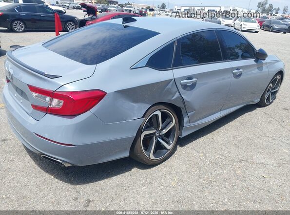 1HGCV1F39NA064496 2022 HONDA ACCORD Blue Հետևի աջ