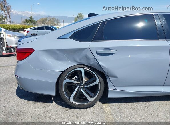 1HGCV1F39NA064496 2022 HONDA ACCORD Blue Դիմացի տեսք