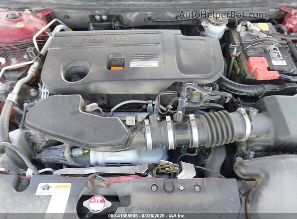 1HGCV2F9XLA010745 2020 HONDA ACCORD Red Rear view