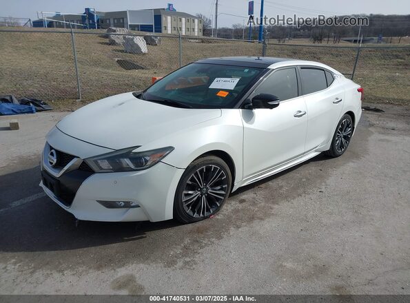1N4AA6AP5GC397980 2016 NISSAN MAXIMA White Front left