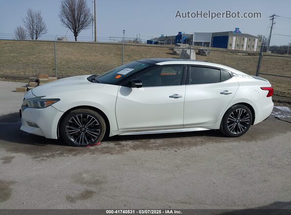 1N4AA6AP5GC397980 2016 NISSAN MAXIMA White 360 interior view