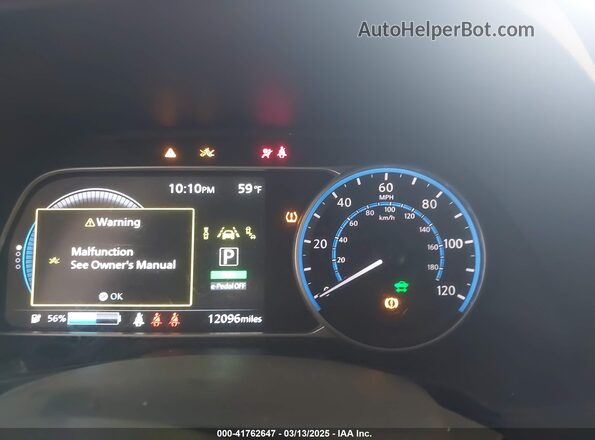 1N4AZ1BV5PC559857 2023 NISSAN LEAF White Vista de los asientos traseros