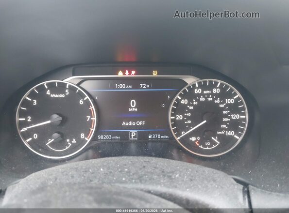 1N4BL4CV3MN318580 2021 NISSAN ALTIMA White Вид задніх сидінь