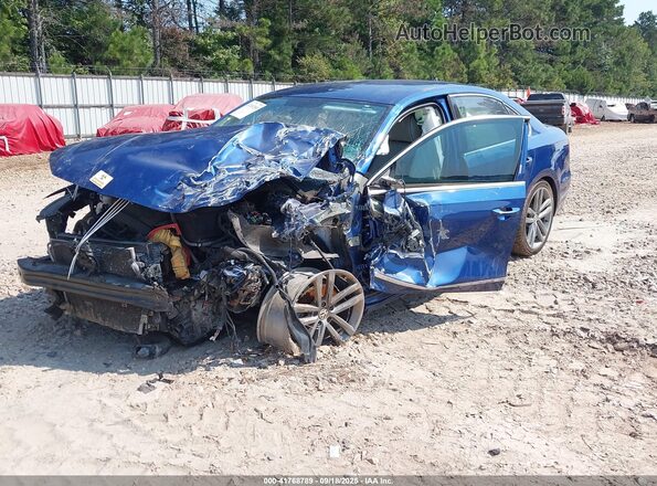 1VWDT7A38HC074414 2017 VOLKSWAGEN PASSAT Синий 