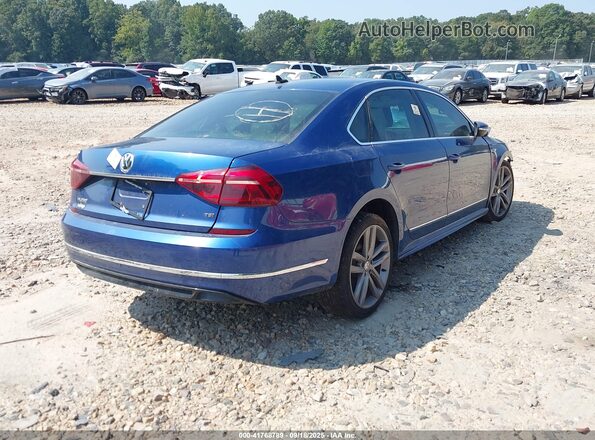1VWDT7A38HC074414 2017 VOLKSWAGEN PASSAT Синий 